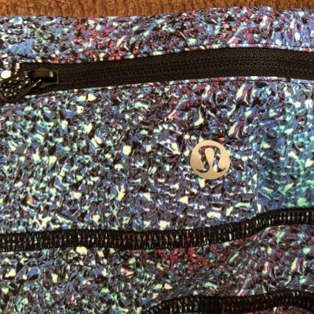 Lululemon Speed Tight Rainbow Splatter Mermaid Legging Non Reflective Size6 NWT! - Picture 5 of 10